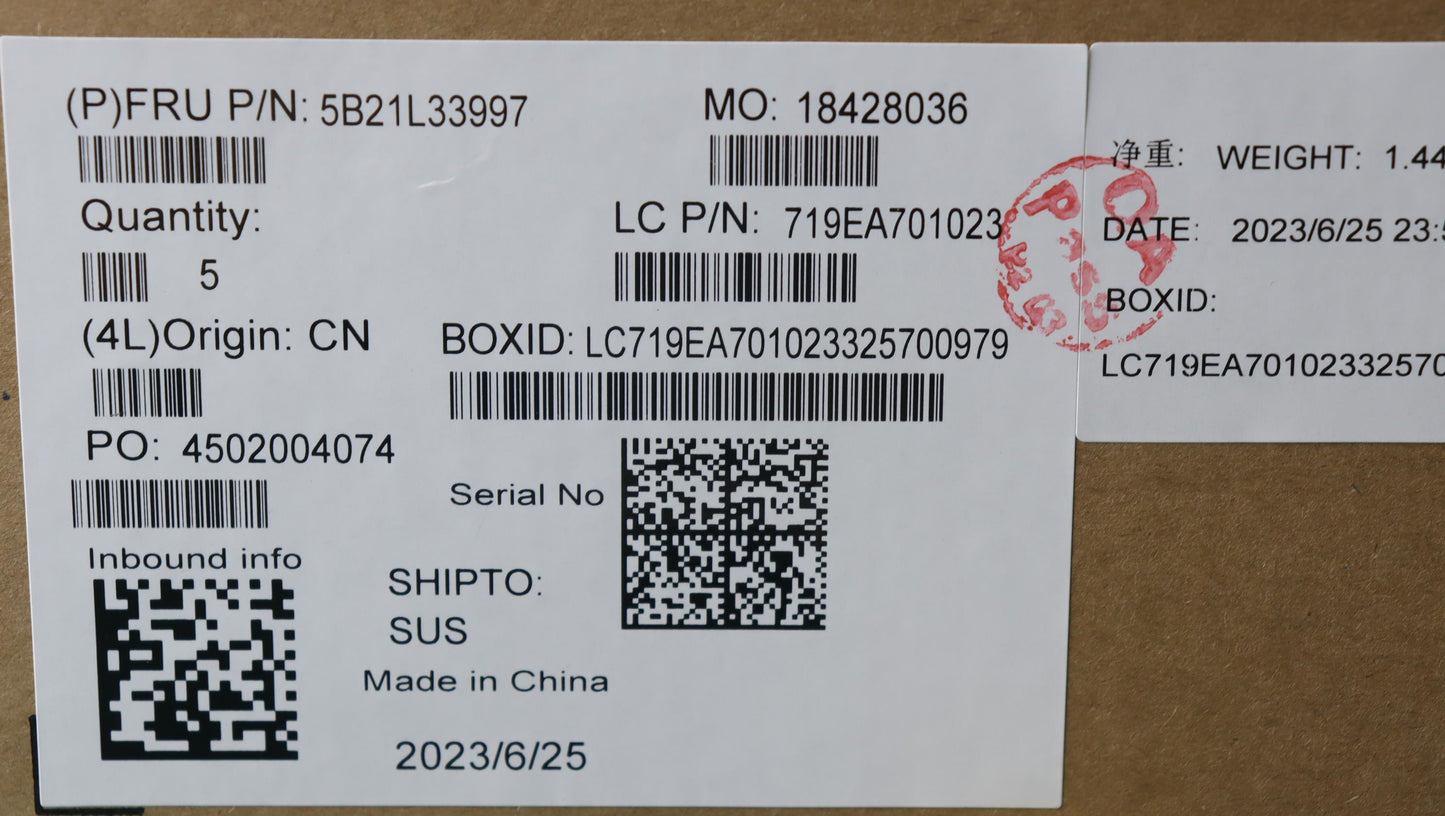 Lenovo Bdplanar I5-1335U 16Gnpnoknana - 5B21L33997