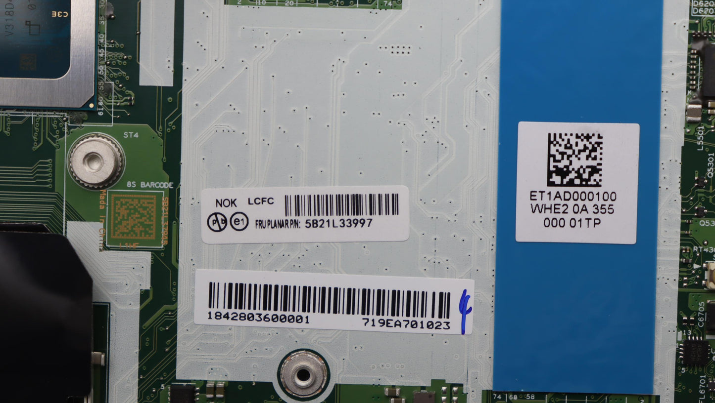Lenovo Bdplanar I5-1335U 16Gnpnoknana - 5B21L33997