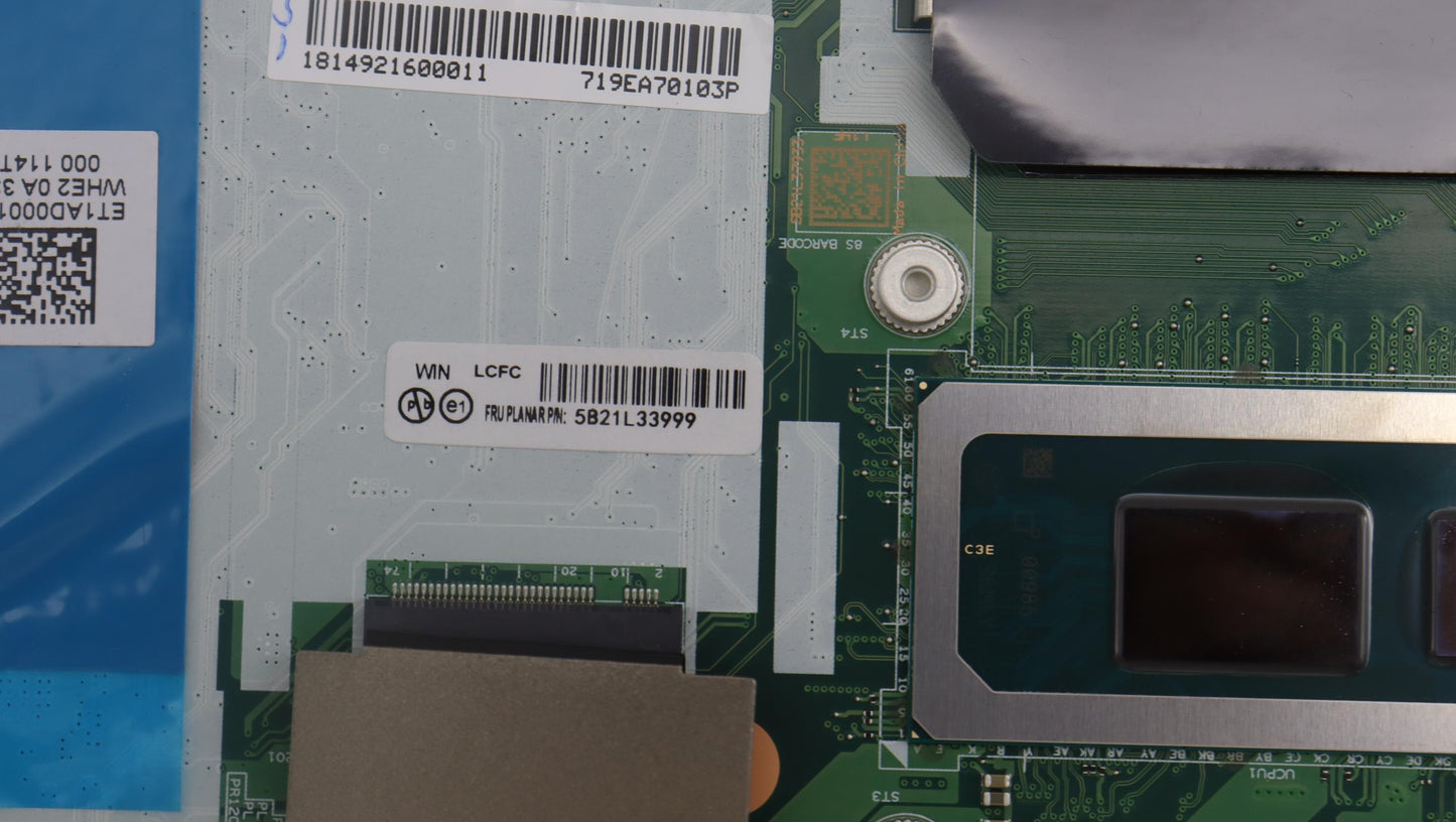 Lenovo Motherboard i7-1355U, 16GB RAM, Windows DPK - 5B21L33999
