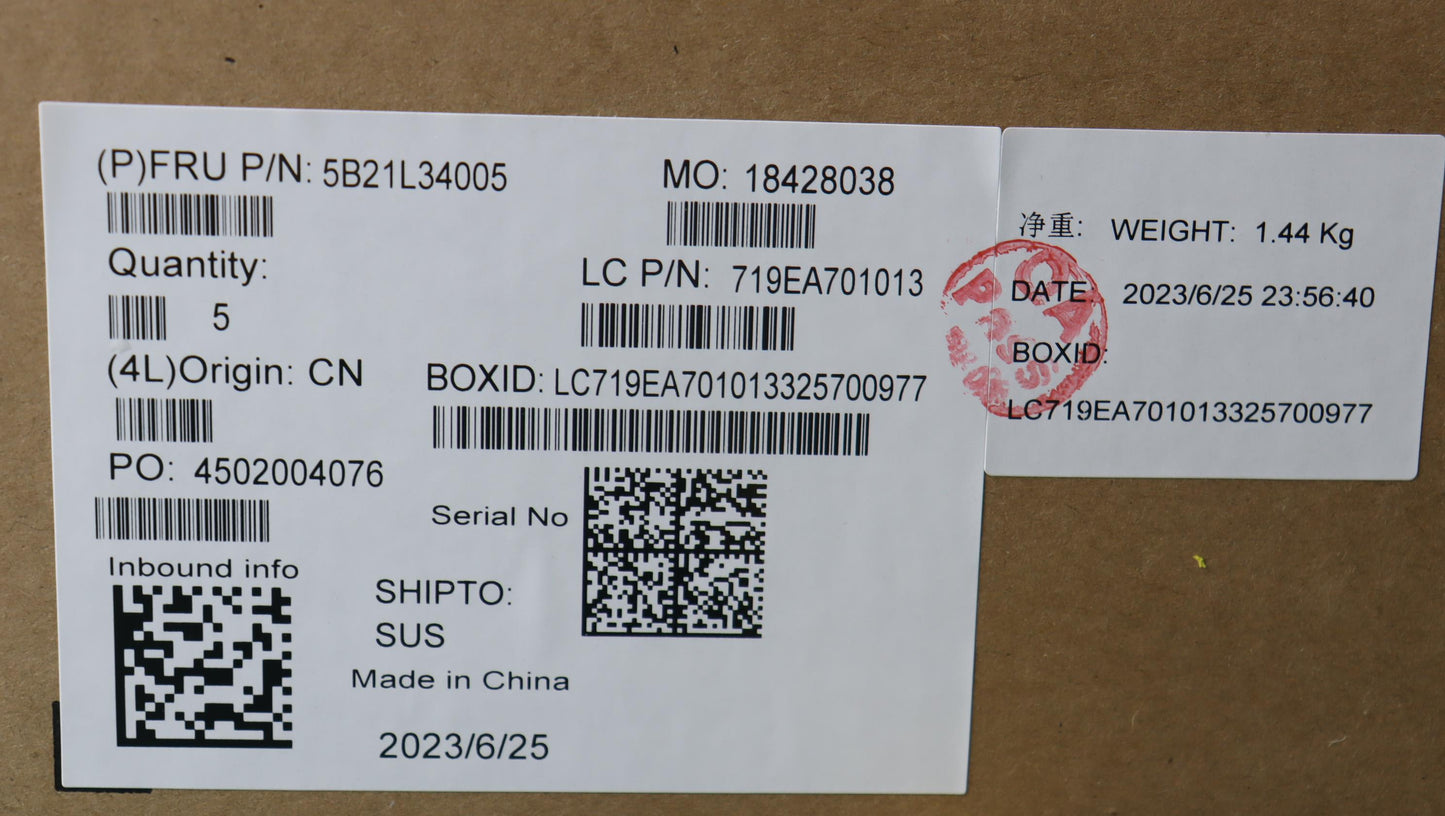 Lenovo Bdplanar I7-1355U 16Gnpnoknana - 5B21L34005