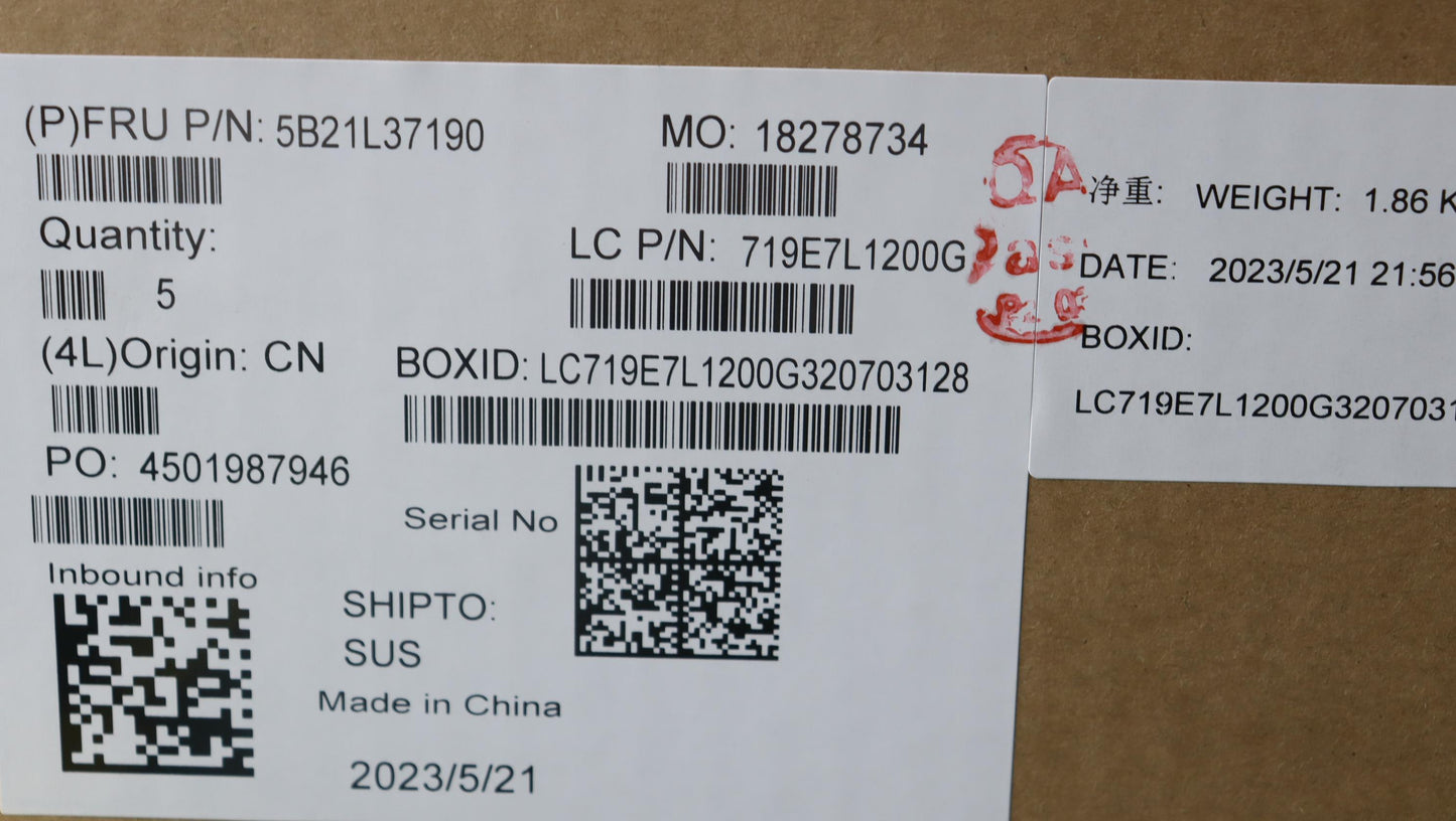 Lenovo Bdplanar Lwin I913900Hx_4050_6 - 5B21L37190