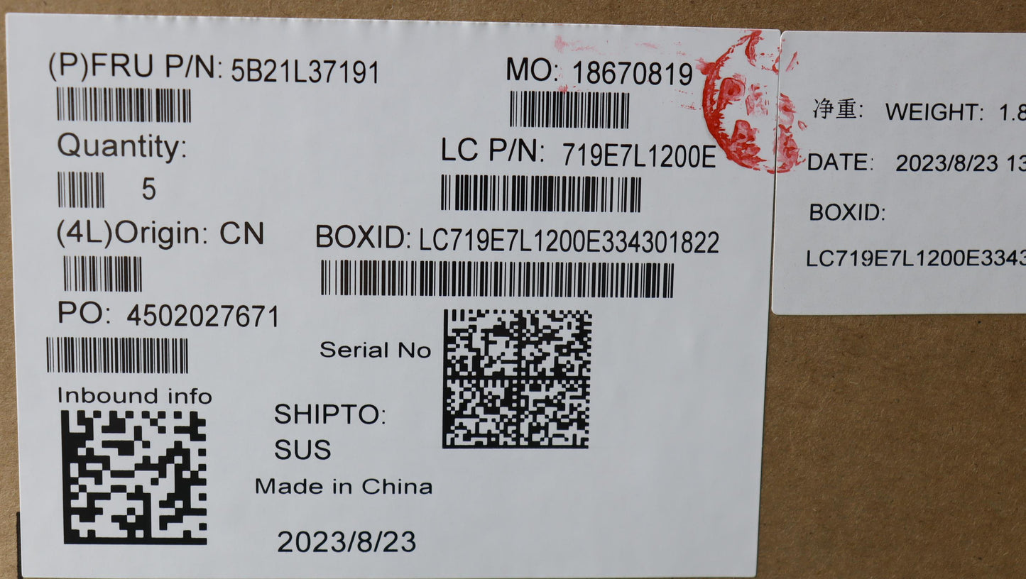 Lenovo Bdplanar Lnok I913900Hx_4050_6 - 5B21L37191
