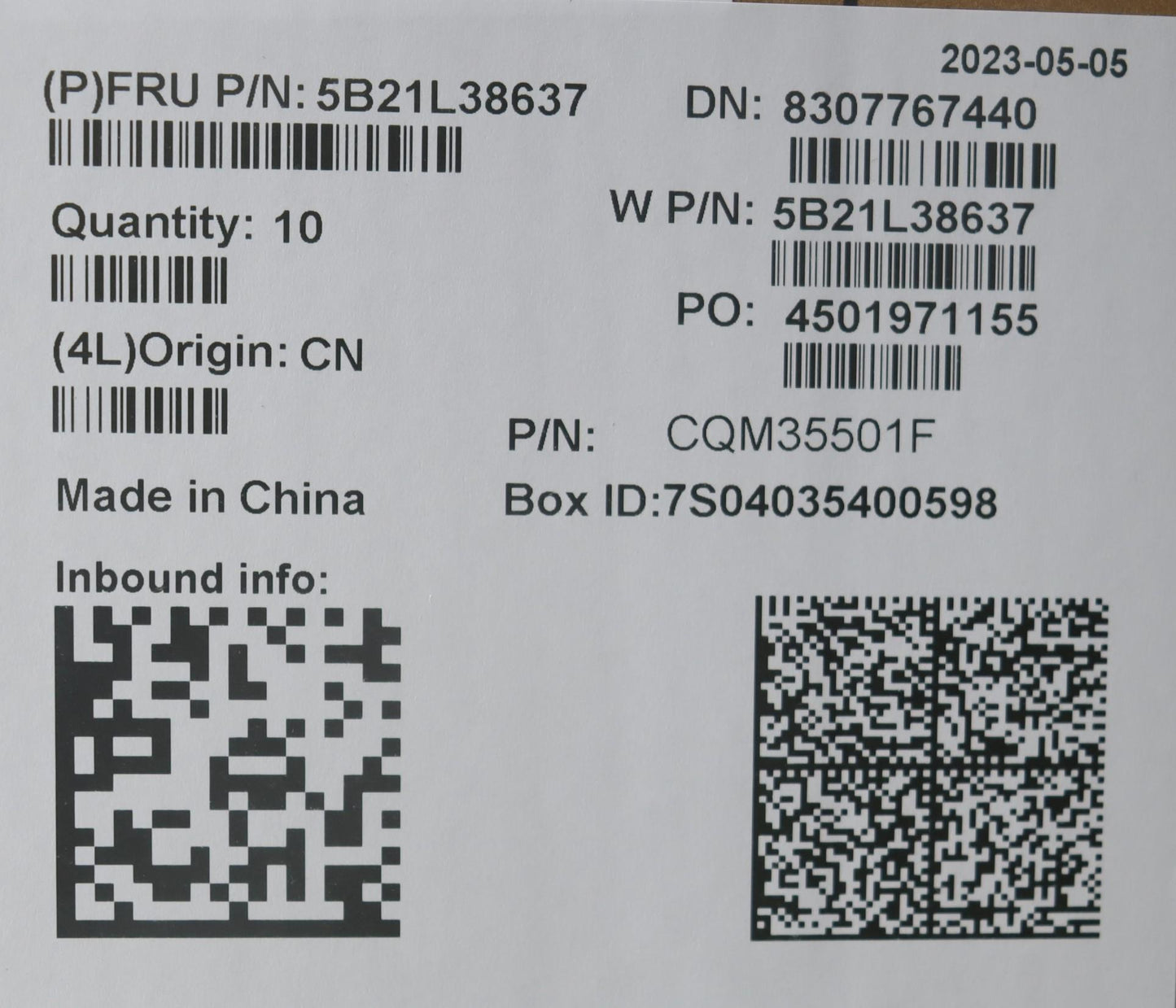 Lenovo Bdplanar Wini7-1360P16Gnadtl3Y - 5B21L38637