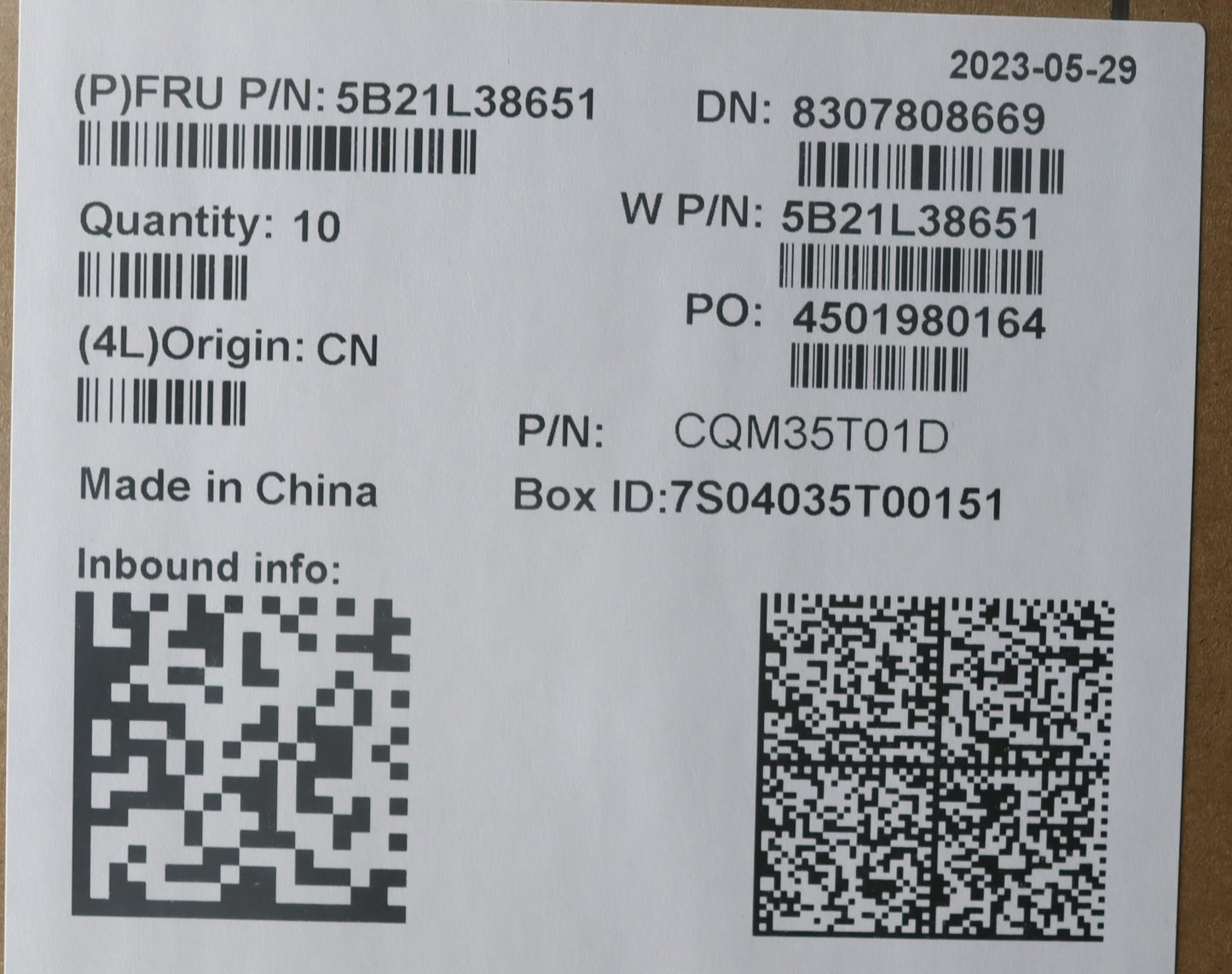 Lenovo Bdplanar Wini7-1360P16Gnadt(Tc - 5B21L38651