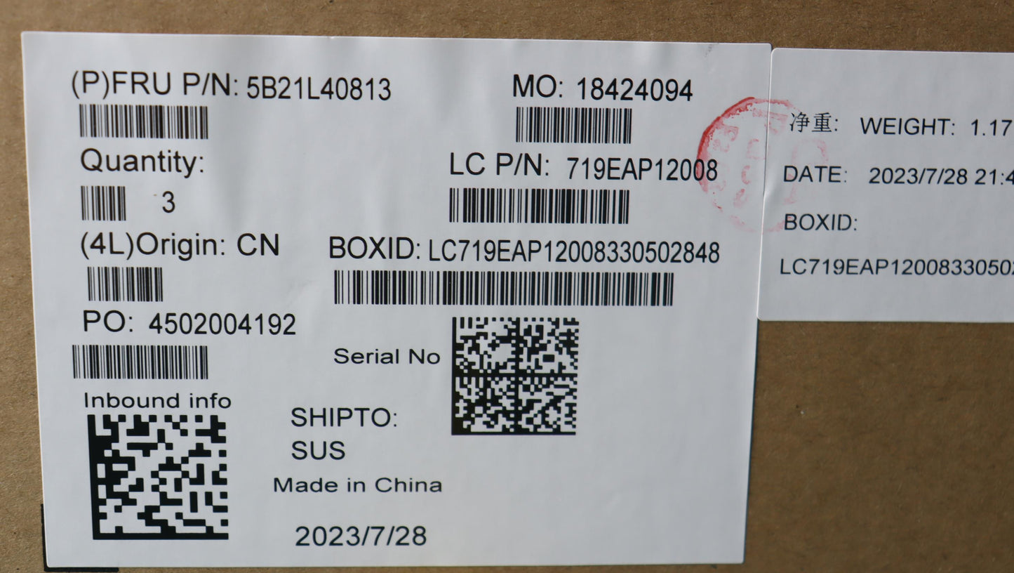 Lenovo Bdplanar L83By I913905H Rtx407 - 5B21L40813