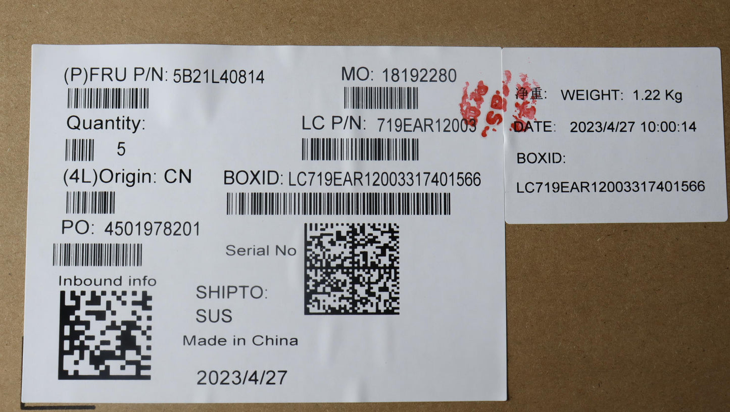 Lenovo Bdplanar L83By I913905H Rtx405 - 5B21L40814