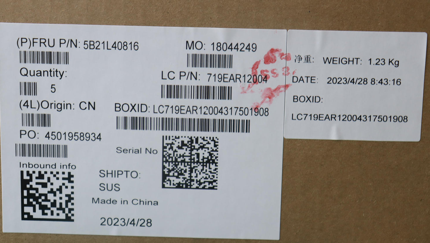 Lenovo Bdplanar L83By I913905H Rtx406 - 5B21L40816