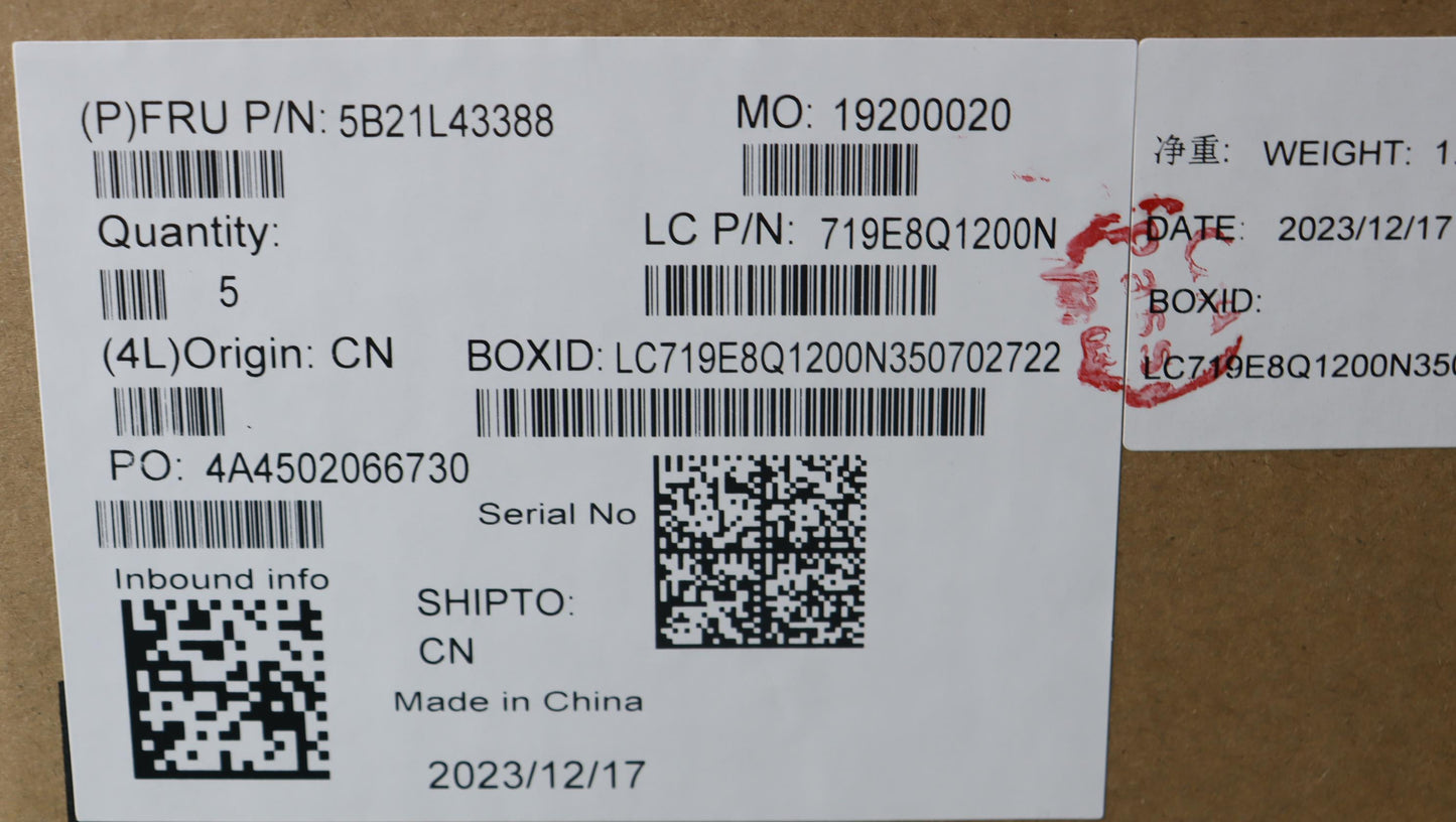 Lenovo Bdplanar Mbl82X7Wini31305Uuma8 - 5B21L43388