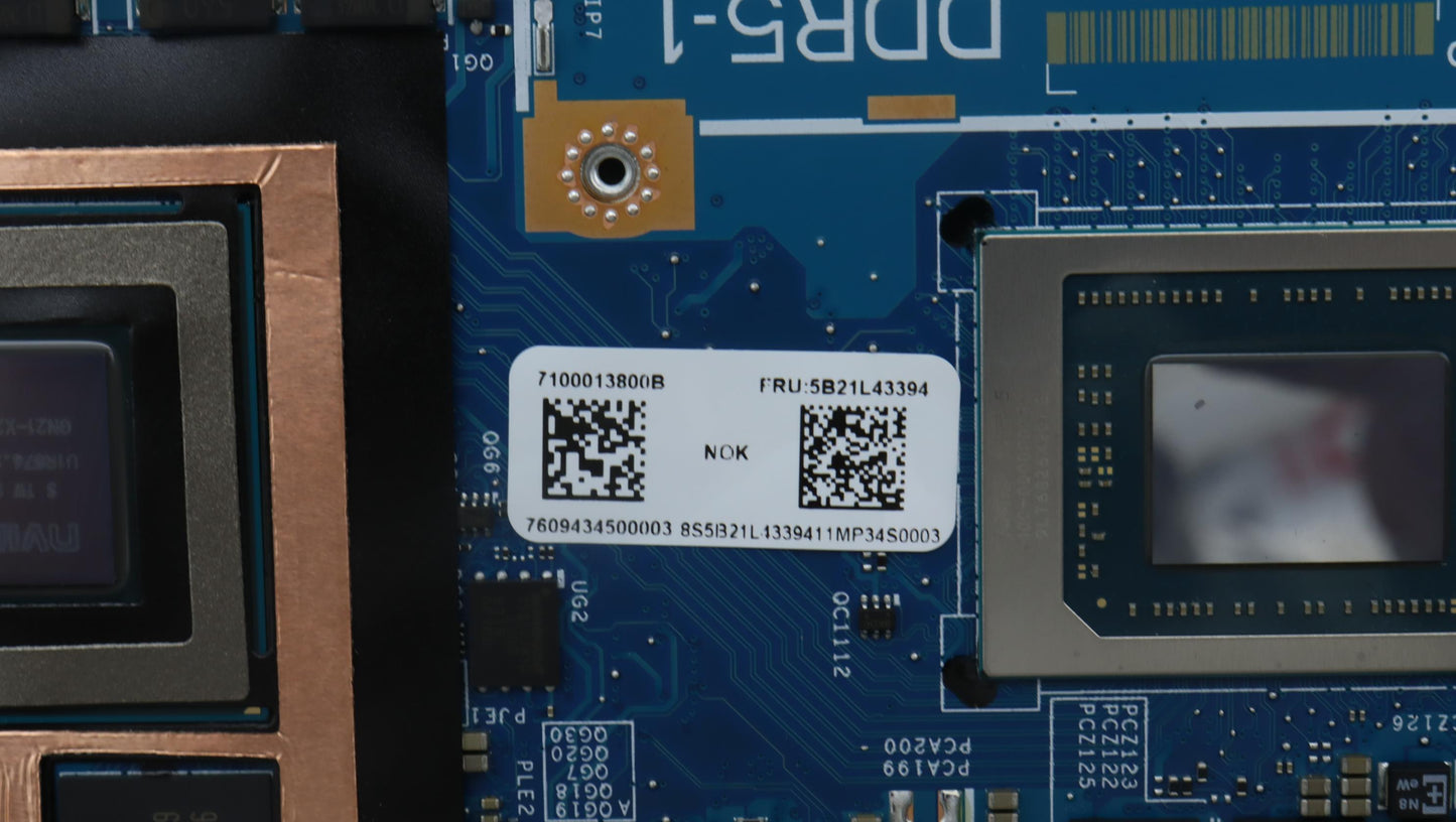 Lenovo Bdplanar C 82Xt R57640Hs Rtx40 - 5B21L43394
