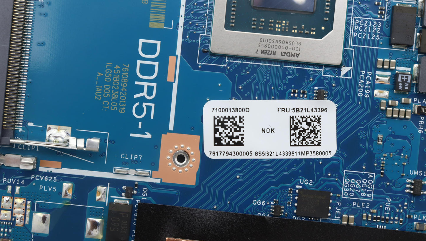 Lenovo Bdplanar C 82Xt R77840Hs Rtx40 - 5B21L43396