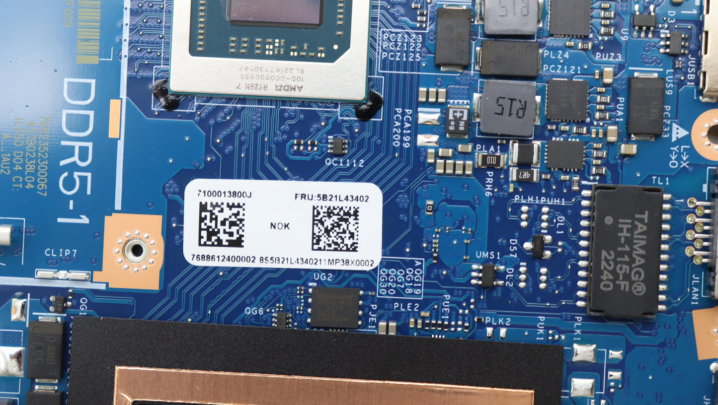 Lenovo Bdplanar C 82Xt R77840Hs Rtx30 - 5B21L43402