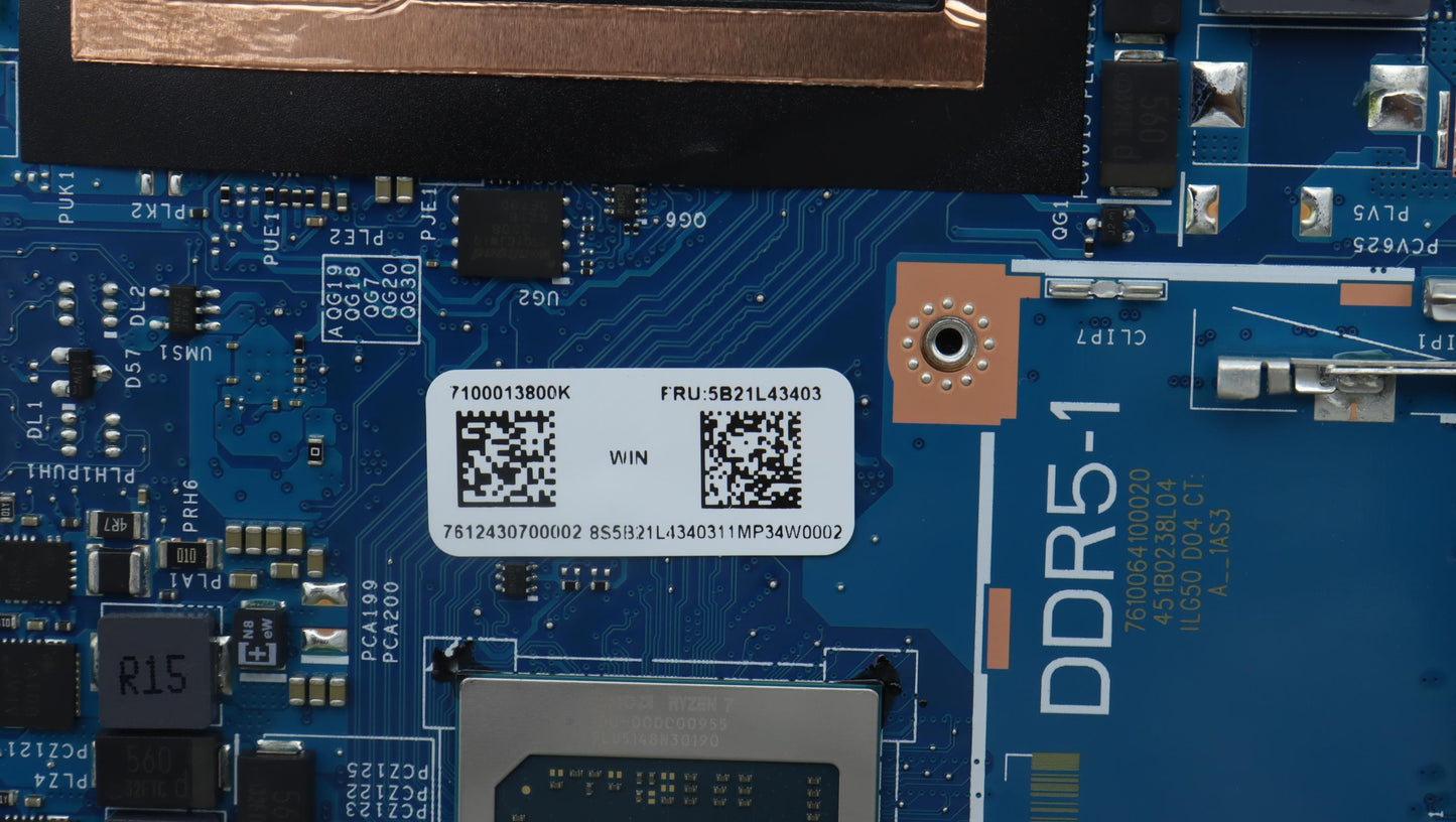 Lenovo Bdplanar C 82Xt R77840Hs Rtx30 - 5B21L43403