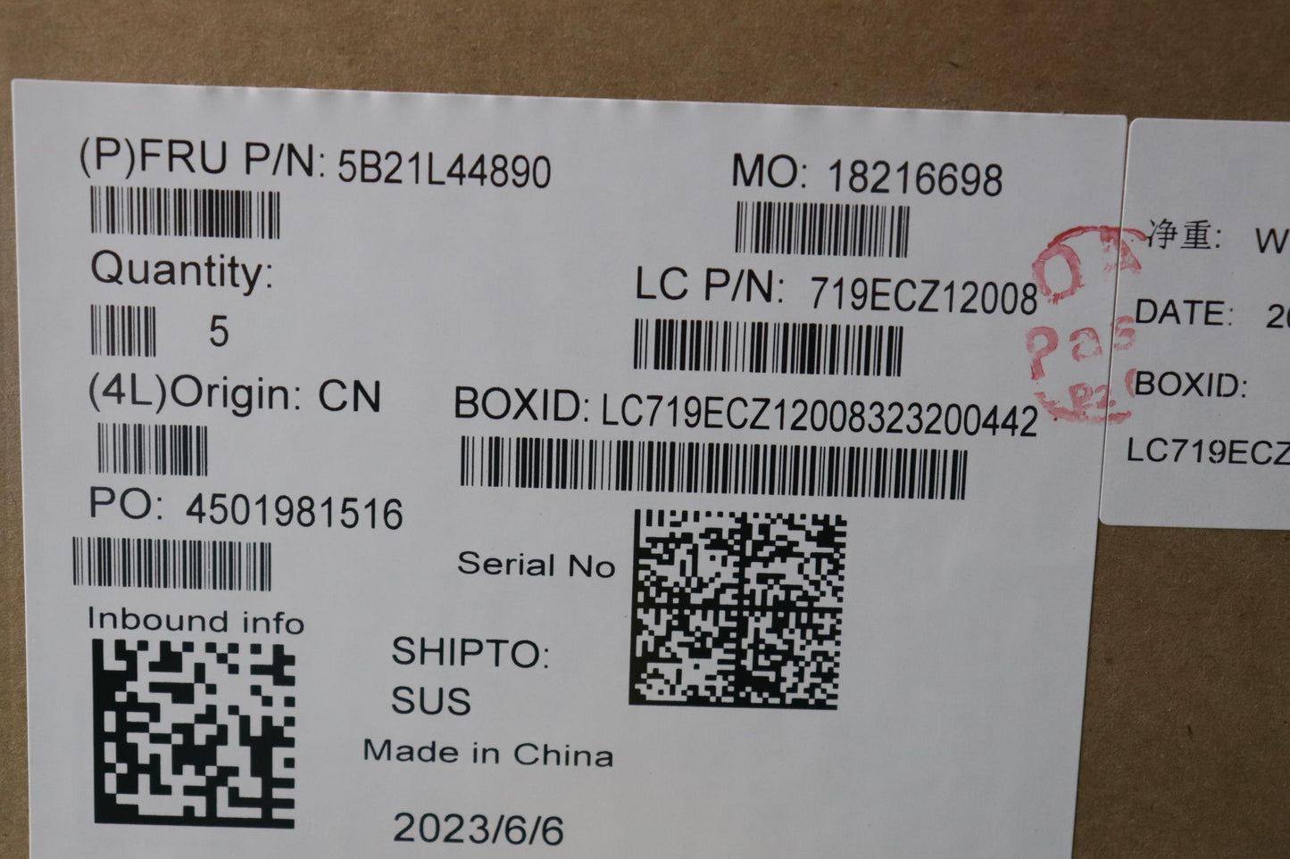 Lenovo Bdplanar Mb L83A0 Win I51335U_ - 5B21L44890