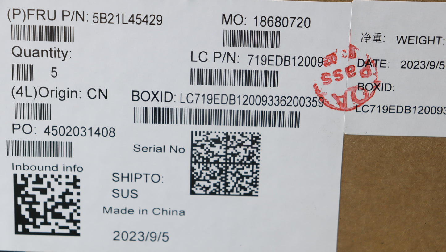 Lenovo Bdplanar L21J8Wini513500Hrtx40 - 5B21L45429