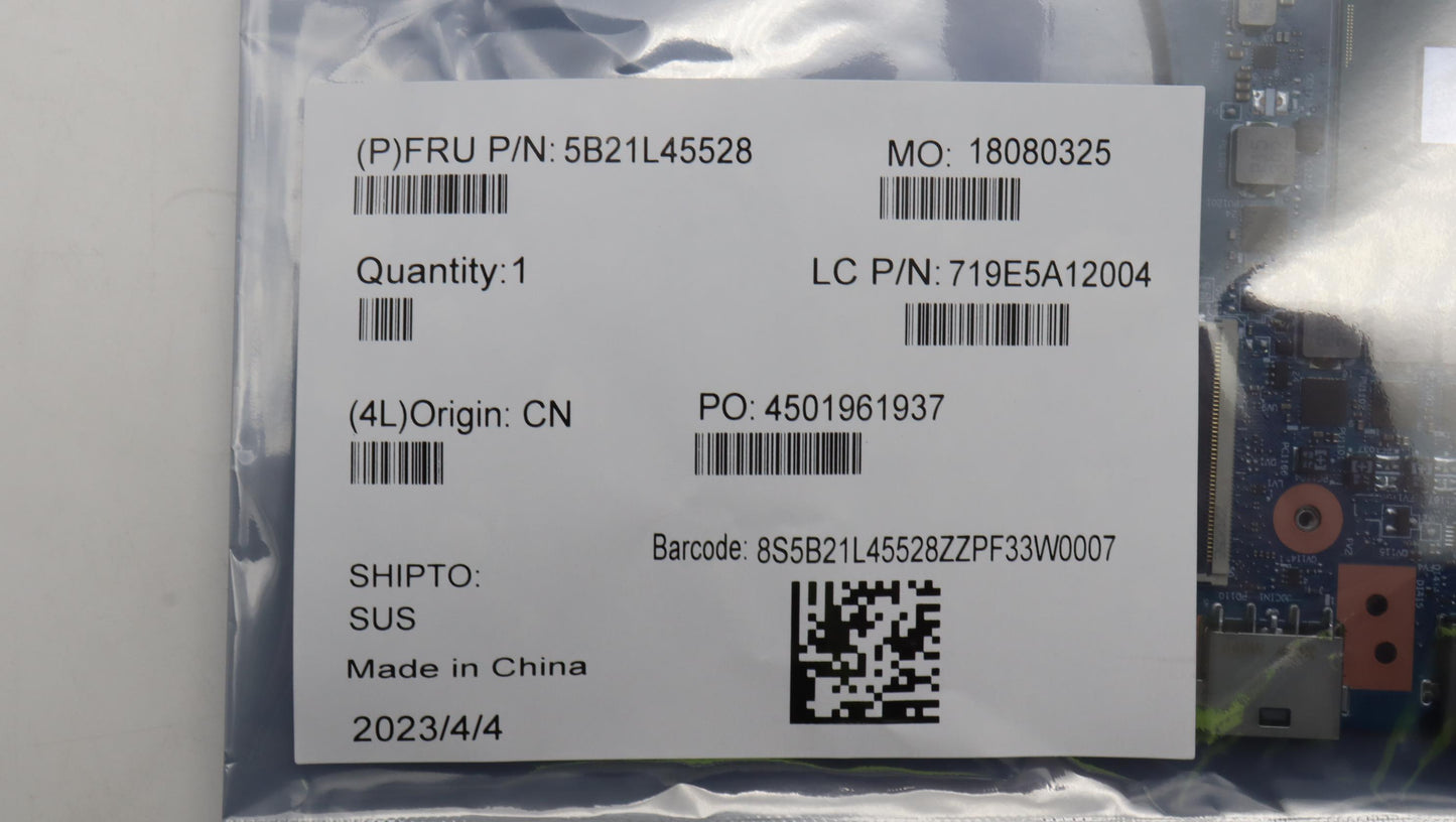 Lenovo Bdplanar Mbl82Wrnoki913900Hxrt - 5B21L45528