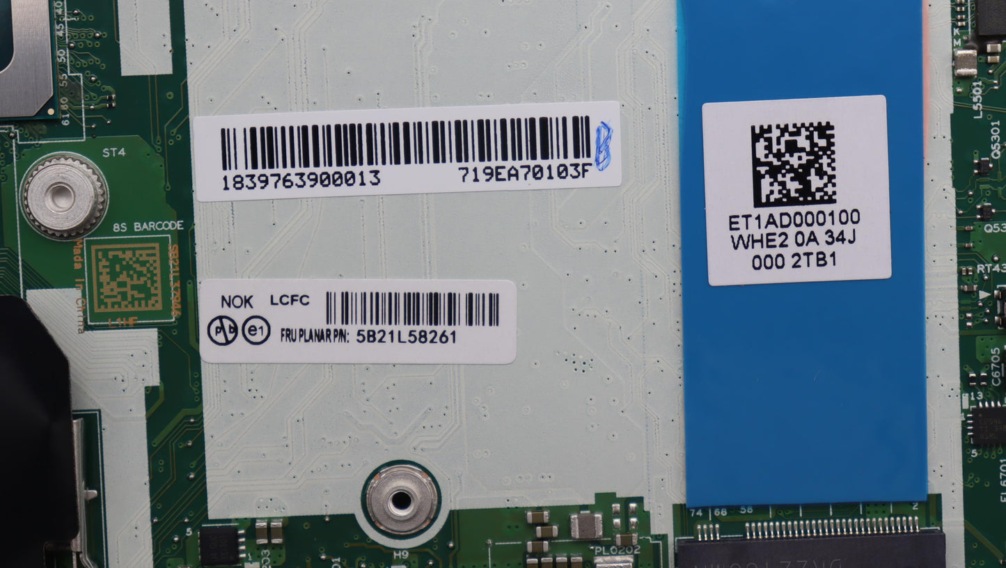 Lenovo Bdplanar I5-1345U 16G Nokyayab - 5B21L58261
