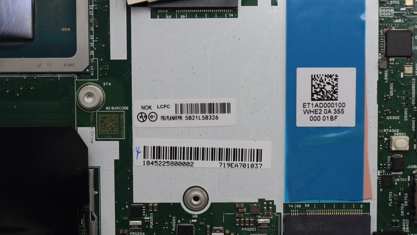 Lenovo Bdplanar I7-1360P 16Gnpnoknaya - 5B21L58326