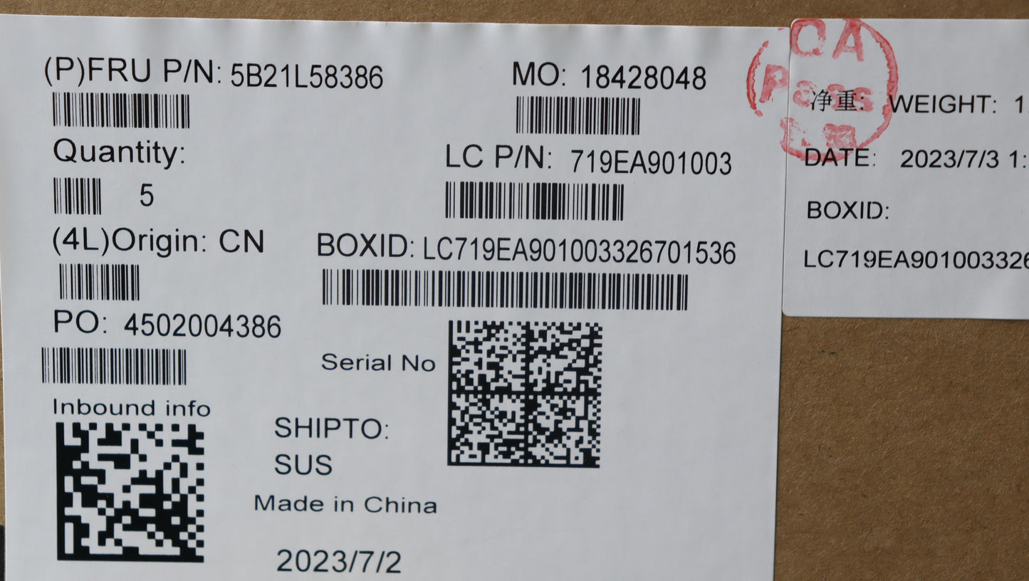 Lenovo Bdplanar I7-1360P 16Gnpwin Nan - 5B21L58386
