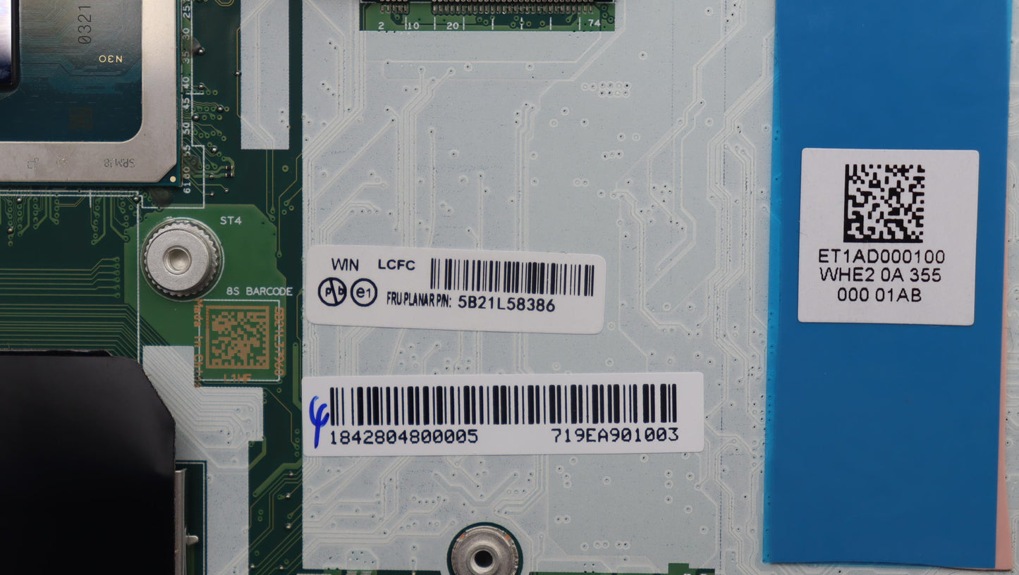 Lenovo Bdplanar I7-1360P 16Gnpwin Nan - 5B21L58386