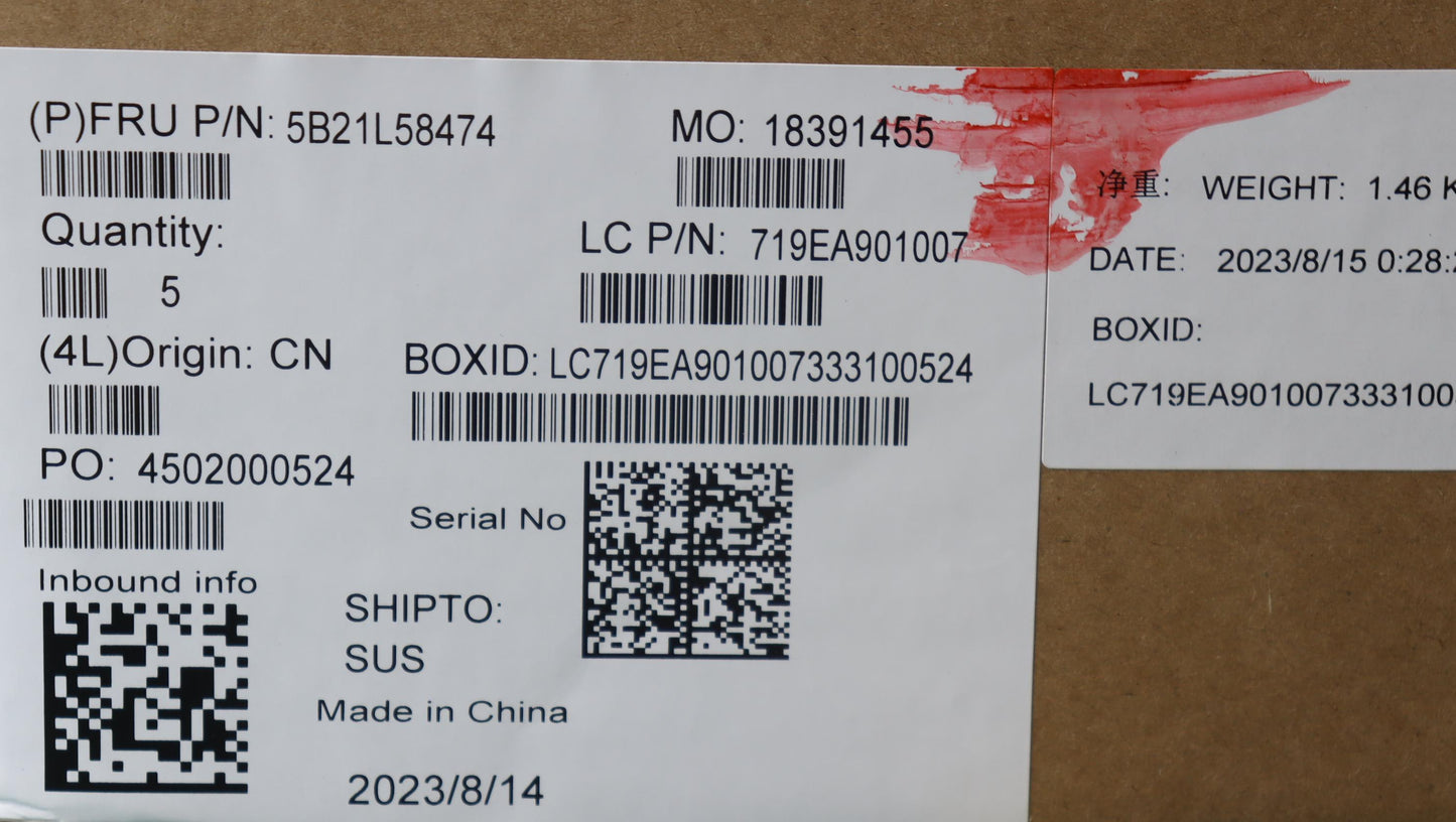 Lenovo Bdplanar I7 - 5B21L58474