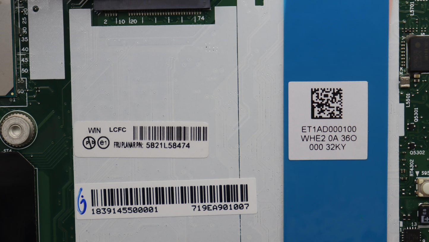 Lenovo Bdplanar I7 - 5B21L58474