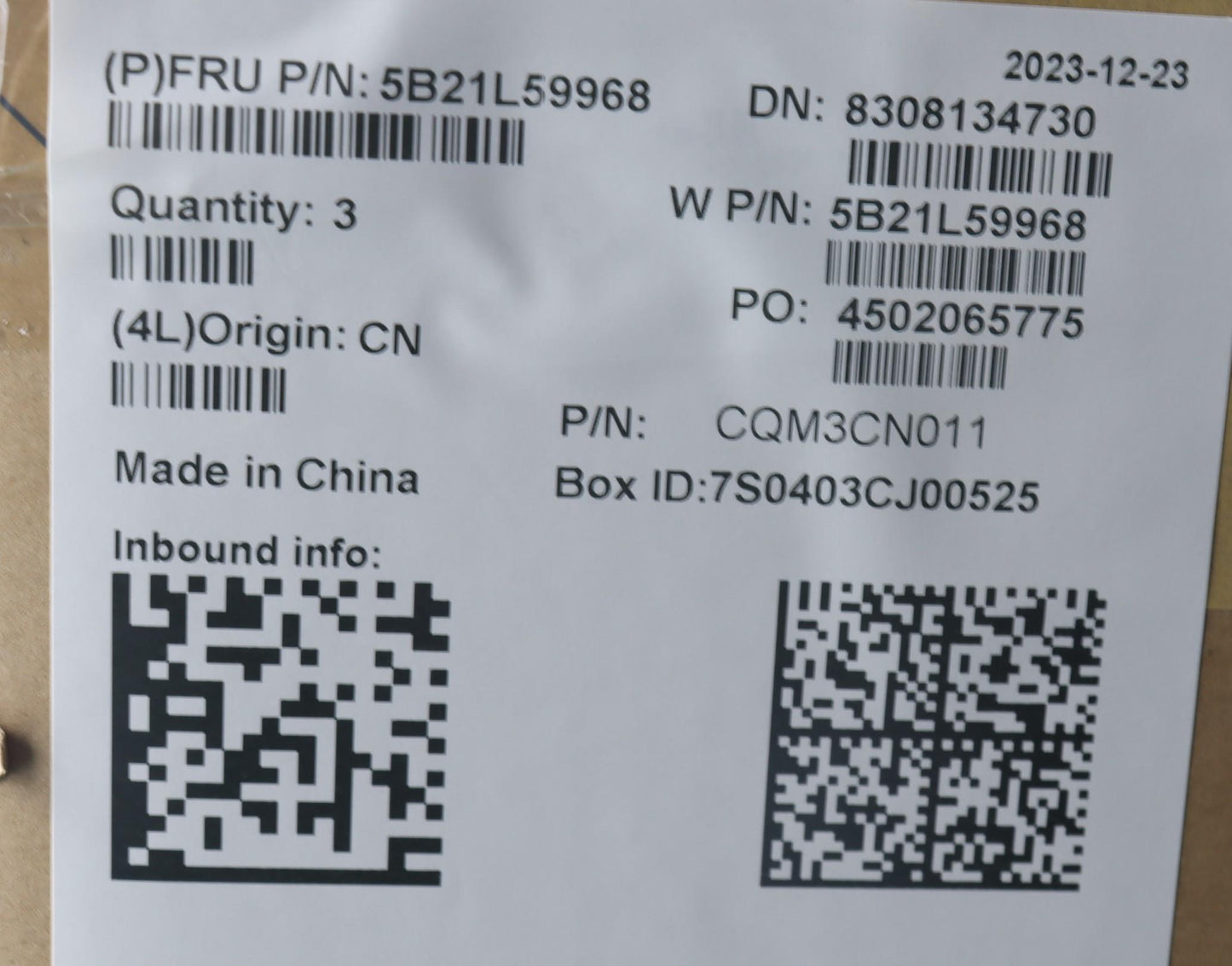 Lenovo Bdplanar I5-1345U8G211Ydl3Noky - 5B21L59968