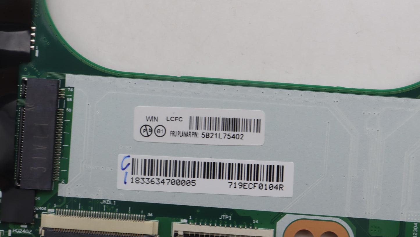Lenovo Bdplanar I5-1335U 16G Win Na Y - 5B21L75402