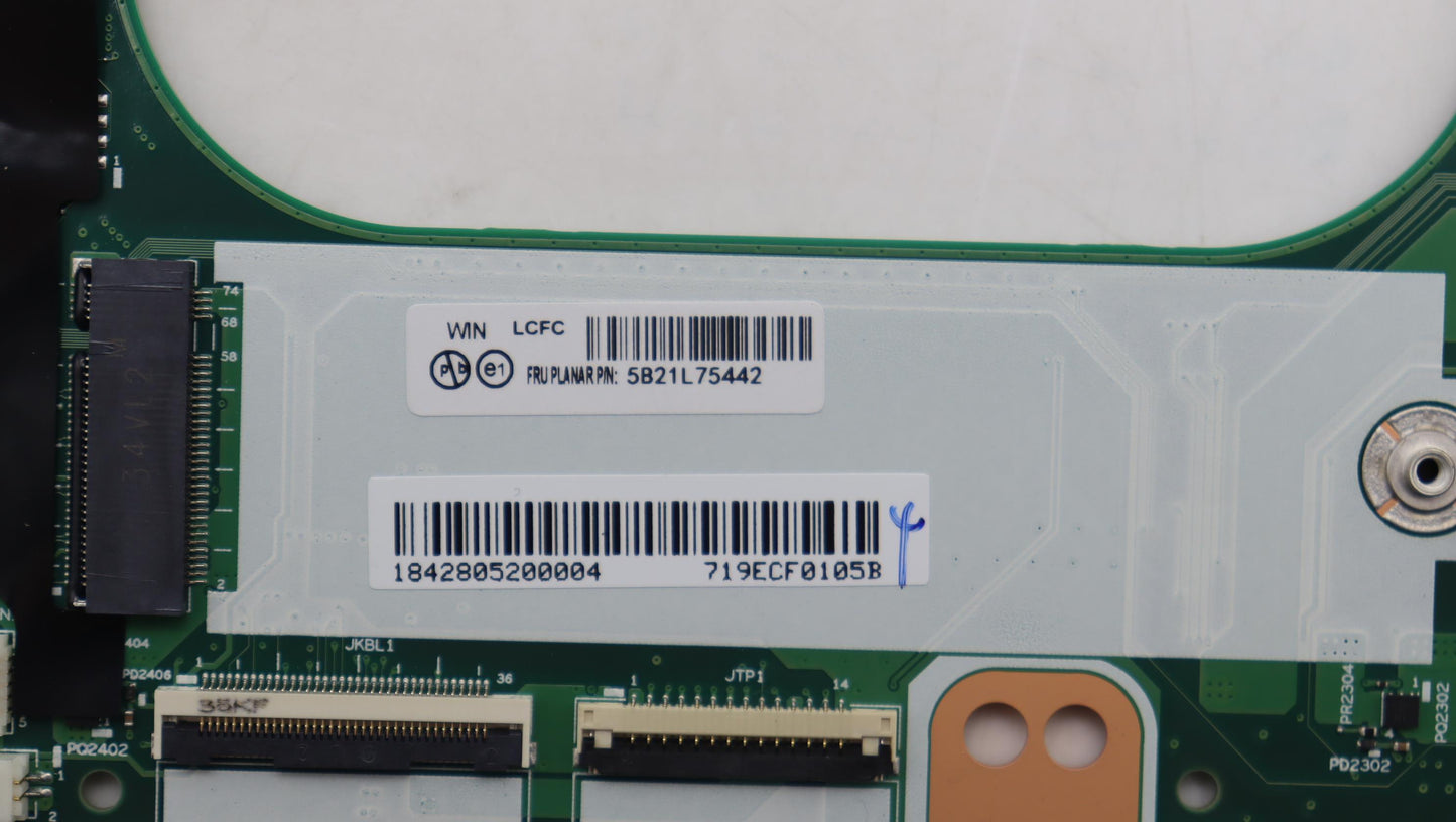 Lenovo Bdplanar I7-1360P 32G Win Na Y - 5B21L75442