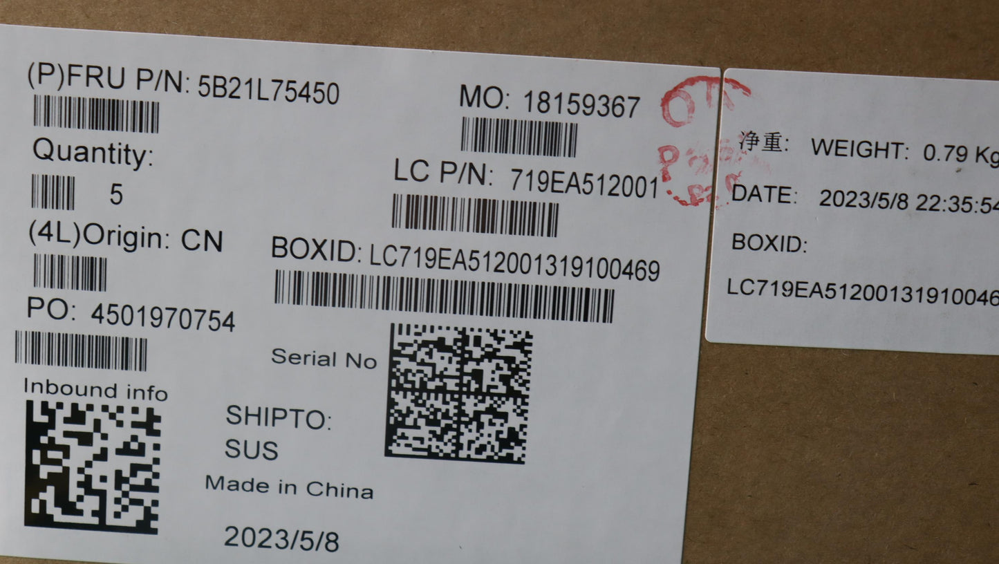Lenovo Bdplanar Fru 500Eg4_N100_Ig8G6 - 5B21L75450