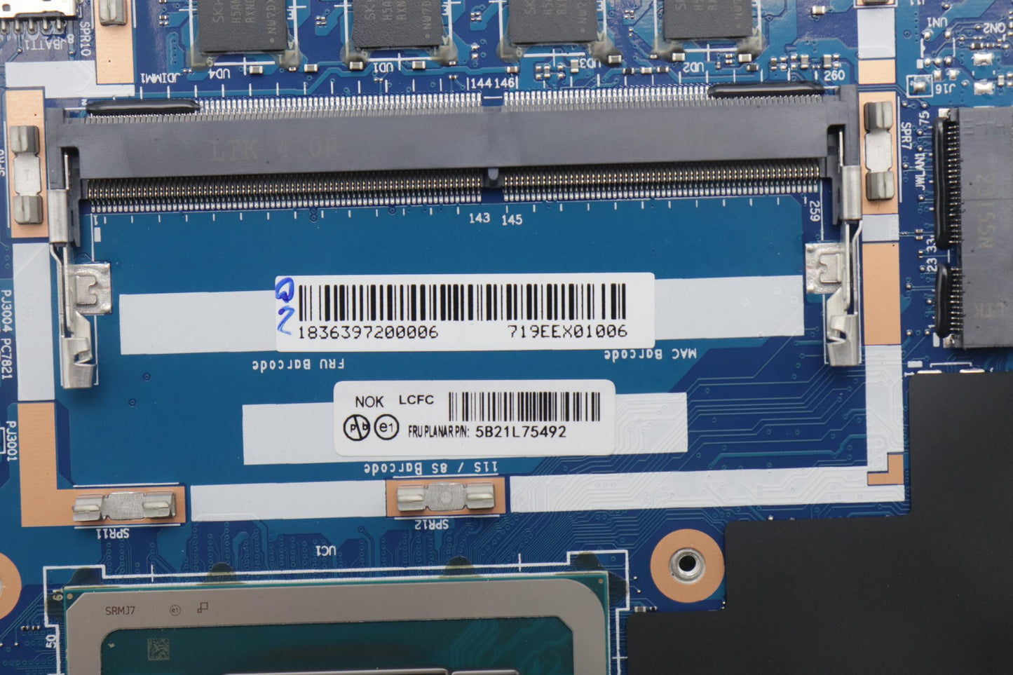 Lenovo Bdplanar Frumb Noki51340P8G Na - 5B21L75492
