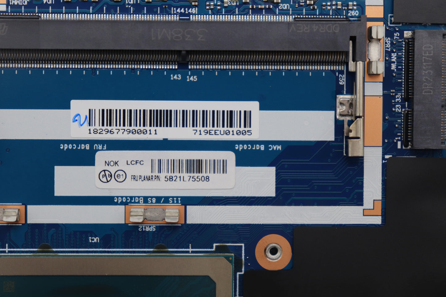 Lenovo Bdplanar I7-1355U Nok Na Yab Y - 5B21L75508