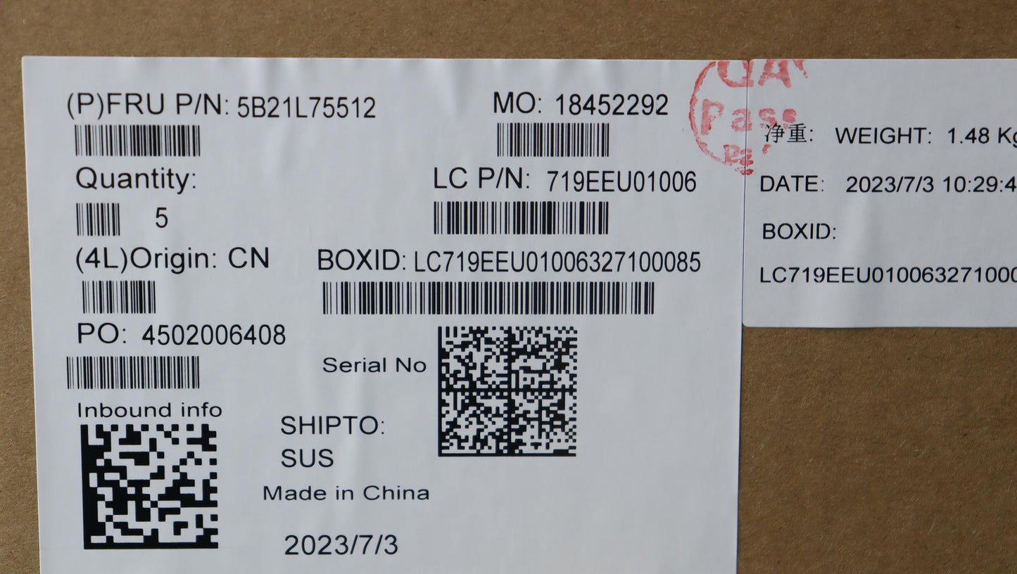 Lenovo Bdplanar I5-1335U Nok Na Yab Y - 5B21L75512