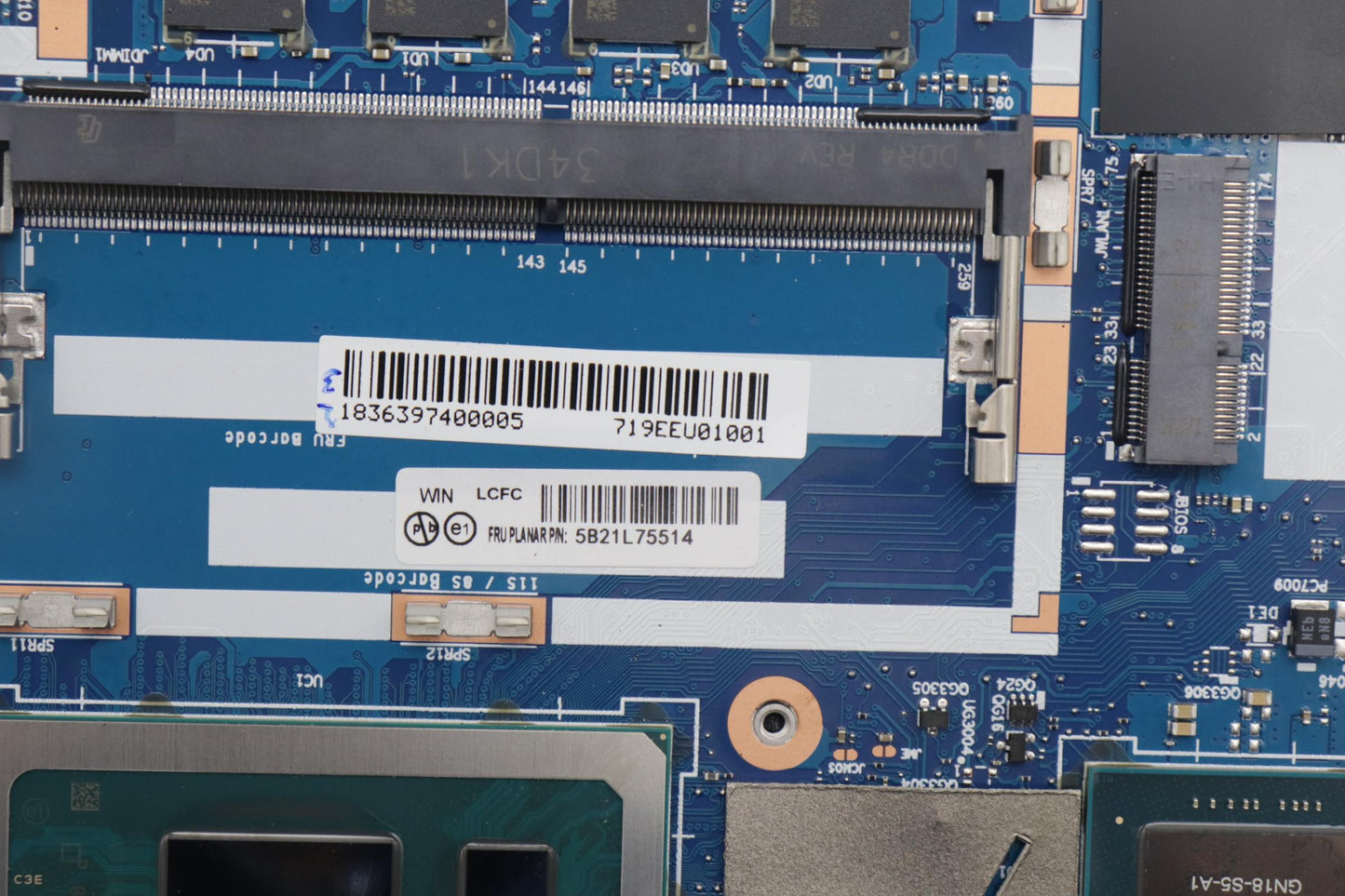 Lenovo Bdplanar I5-1335U Win Na Yab Y - 5B21L75514