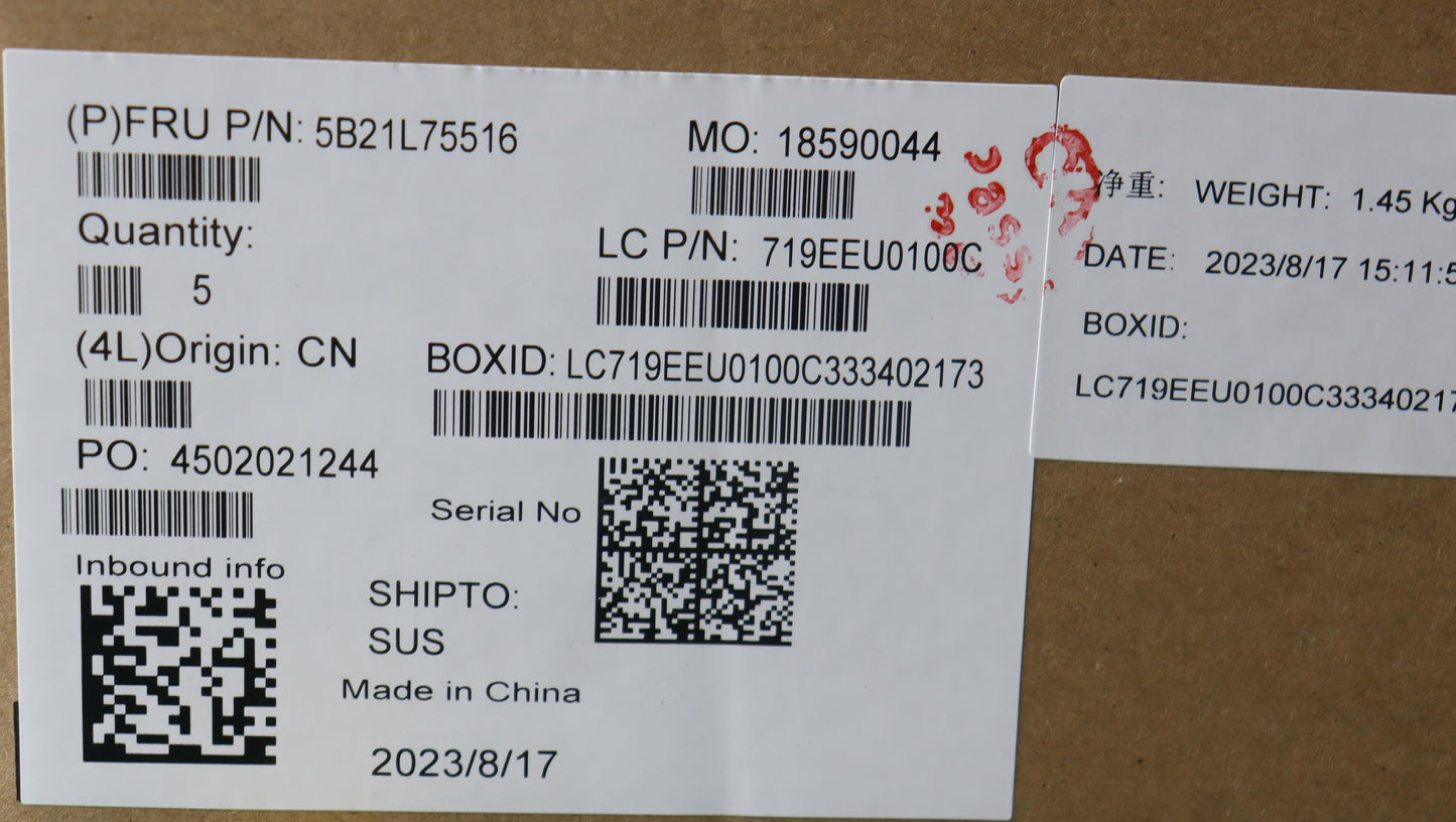 Lenovo Bdplanar I7-1355U Nok Na Yab Y - 5B21L75516