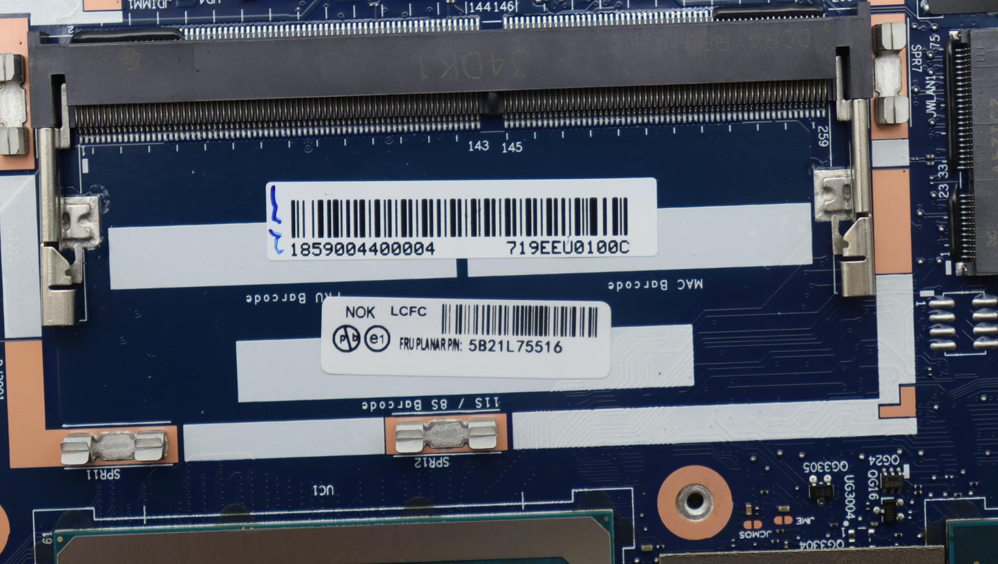 Lenovo Bdplanar I7-1355U Nok Na Yab Y - 5B21L75516