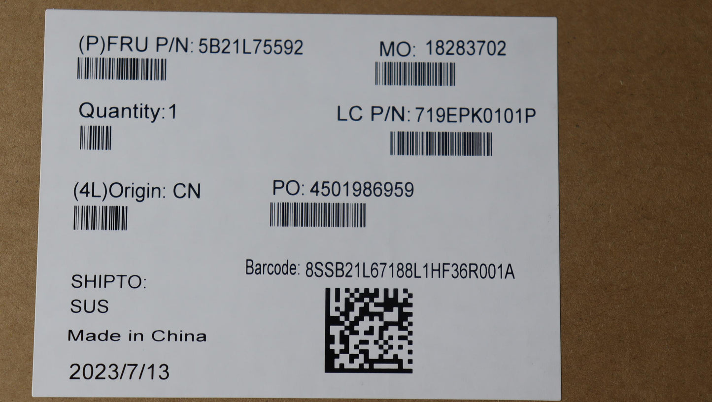 Lenovo Bdplanar I9-13900Vp 2000 - 5B21L75592