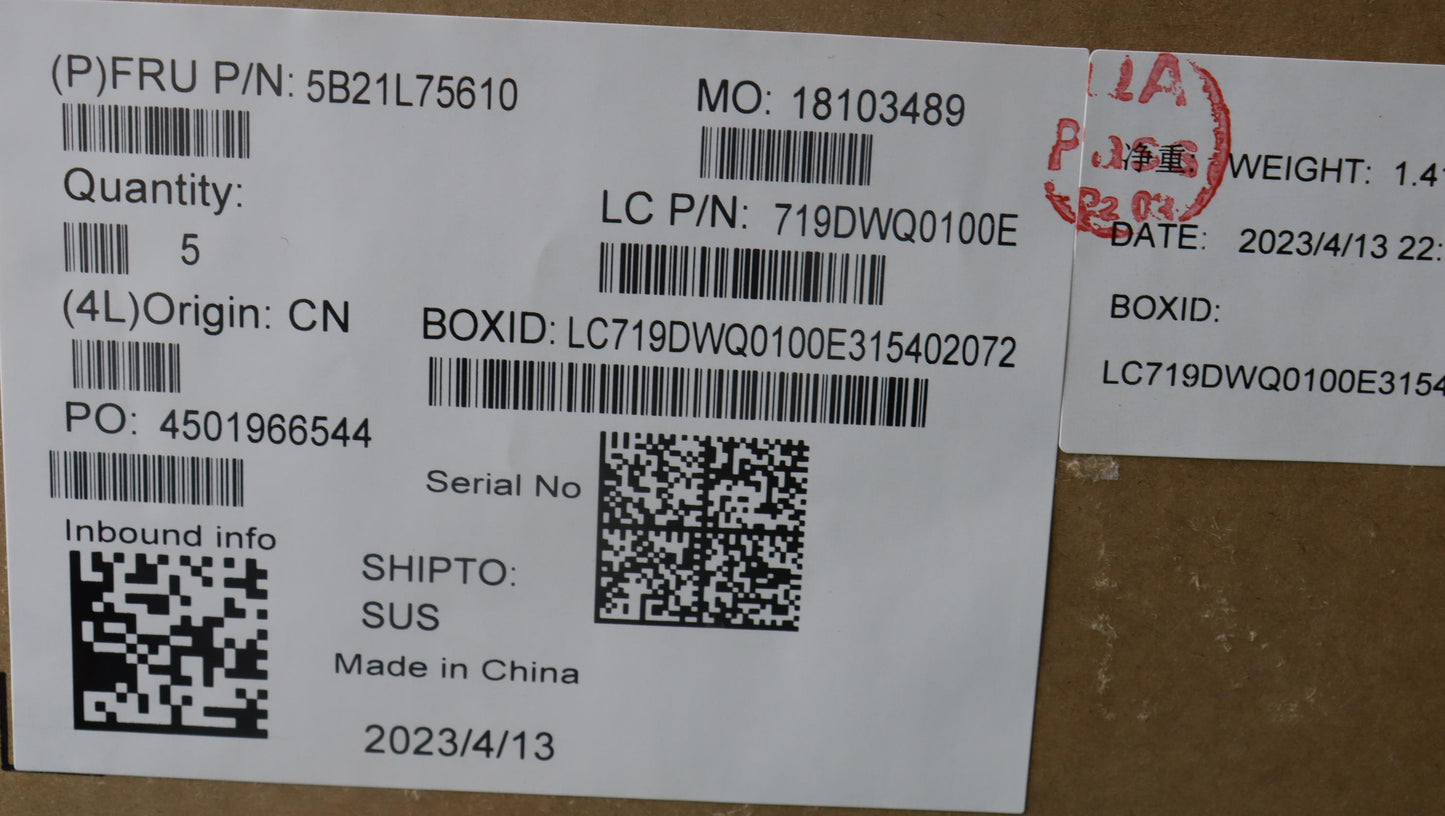 Lenovo Bdplanar I7-1255U16Gax211Nokna - 5B21L75610