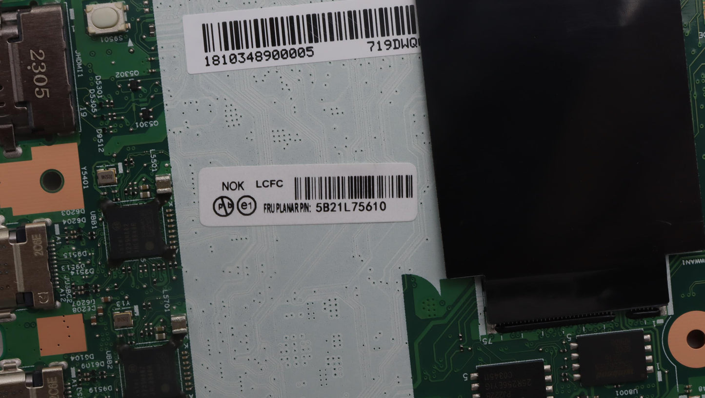 Lenovo Bdplanar I7-1255U16Gax211Nokna - 5B21L75610