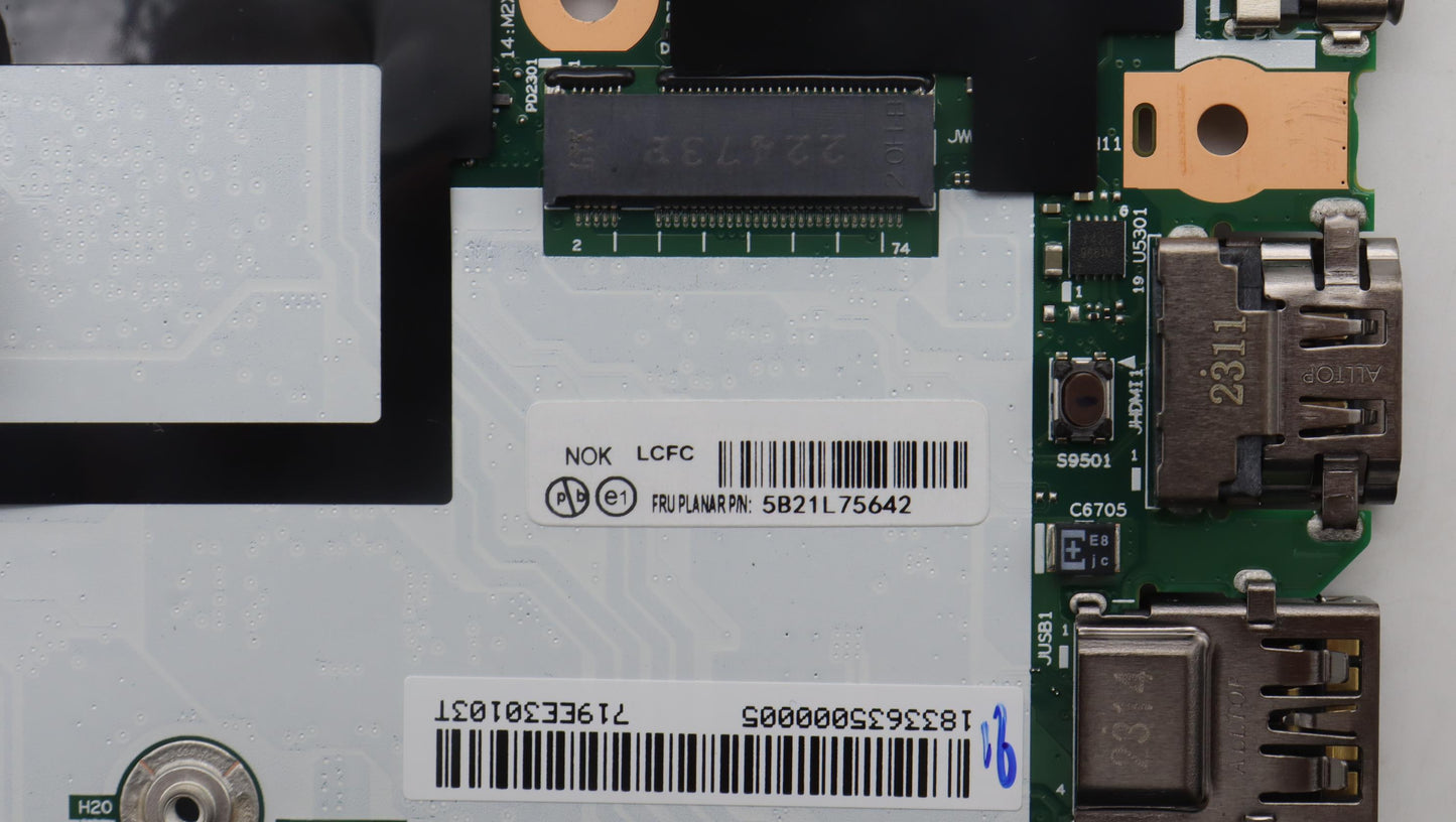 Lenovo Bdplanar I7-1355U 32G Np Nokna - 5B21L75642