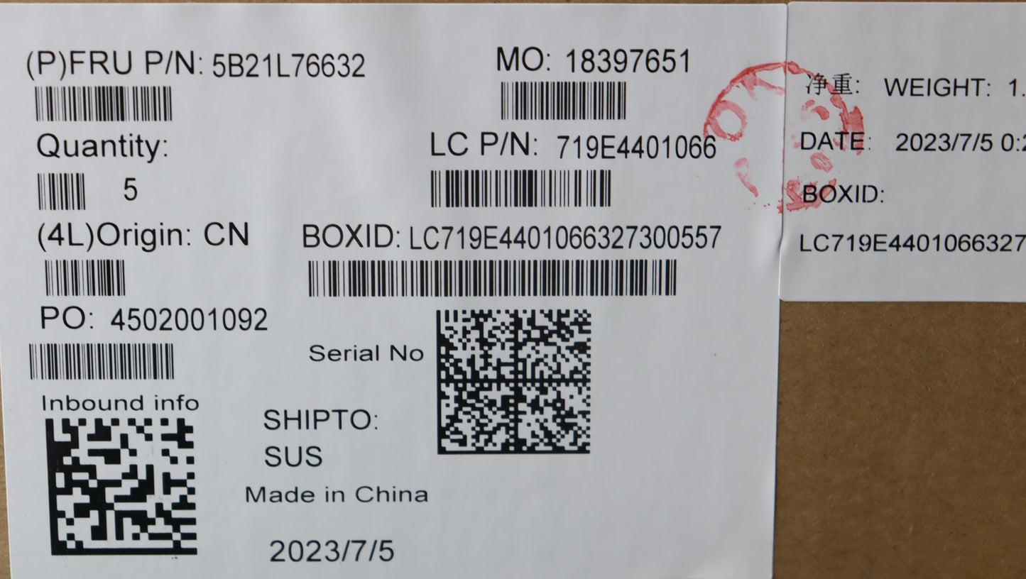 Lenovo Panther 3 Intel - 5B21L76632