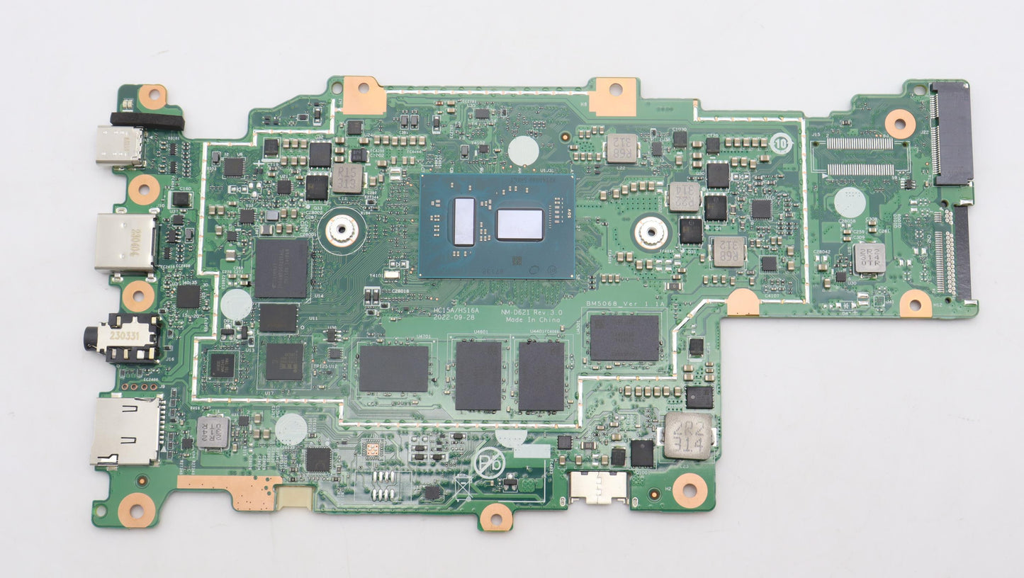 Lenovo Motherboard BDPLANAR, Intel N5100, 8GB RAM, 64GB eMMC, Network Module, MPS - 5B21L81765