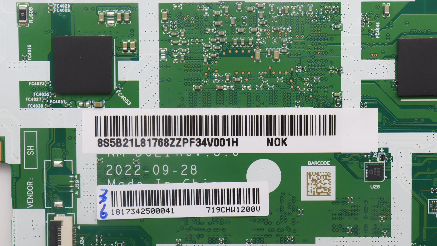 Lenovo Bdplanar N4500,4G,32G Emmc,Nw, - 5B21L81768