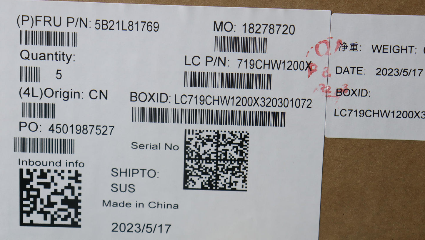 Lenovo Bdplanar 500Eg3 N4500 4G 64G N - 5B21L81769
