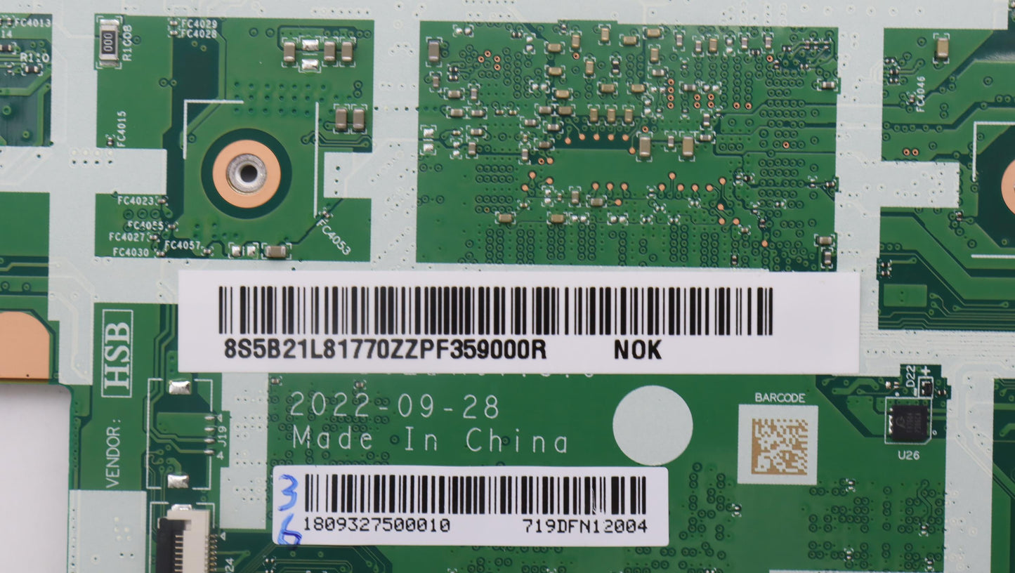 Lenovo Bdplanar 100Eg3 N4500 Ig 4G 32 - 5B21L81770