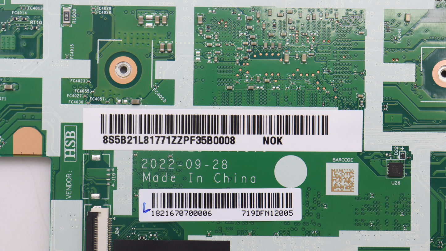 Lenovo Bdplanar 100Eg3 N4500 Ig 4G 64 - 5B21L81771