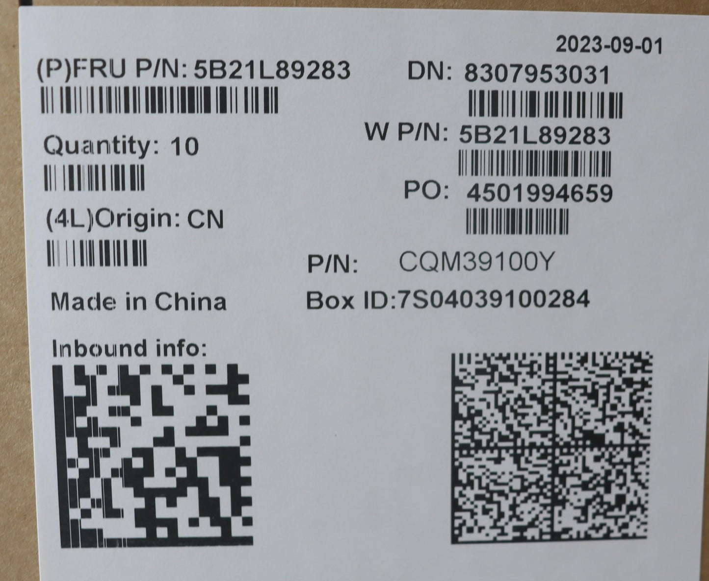Lenovo Cheetah-3 (P1 Gen6:21Fv/ - 5B21L89283