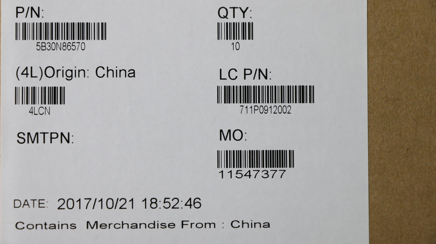 Lenovo Odd Bezel L80Xl Tex Cg - 5B30N86570