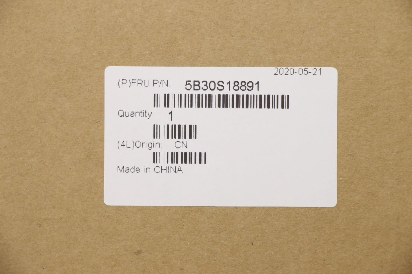 Lenovo LCD Bezel, Black - 5B30S18891