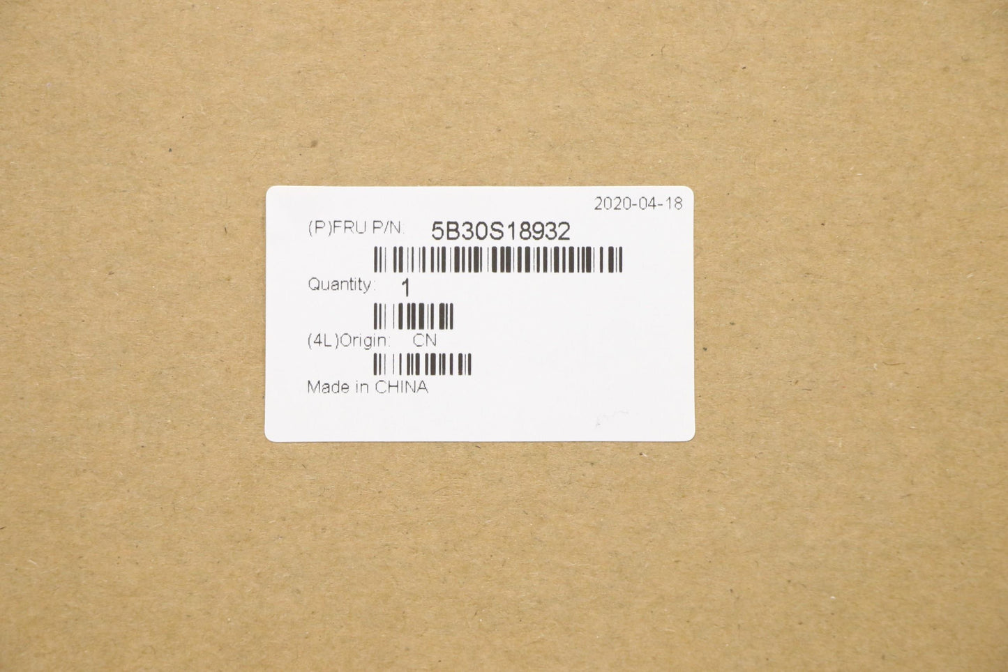 Lenovo LCD Bezel, Black - 5B30S18932