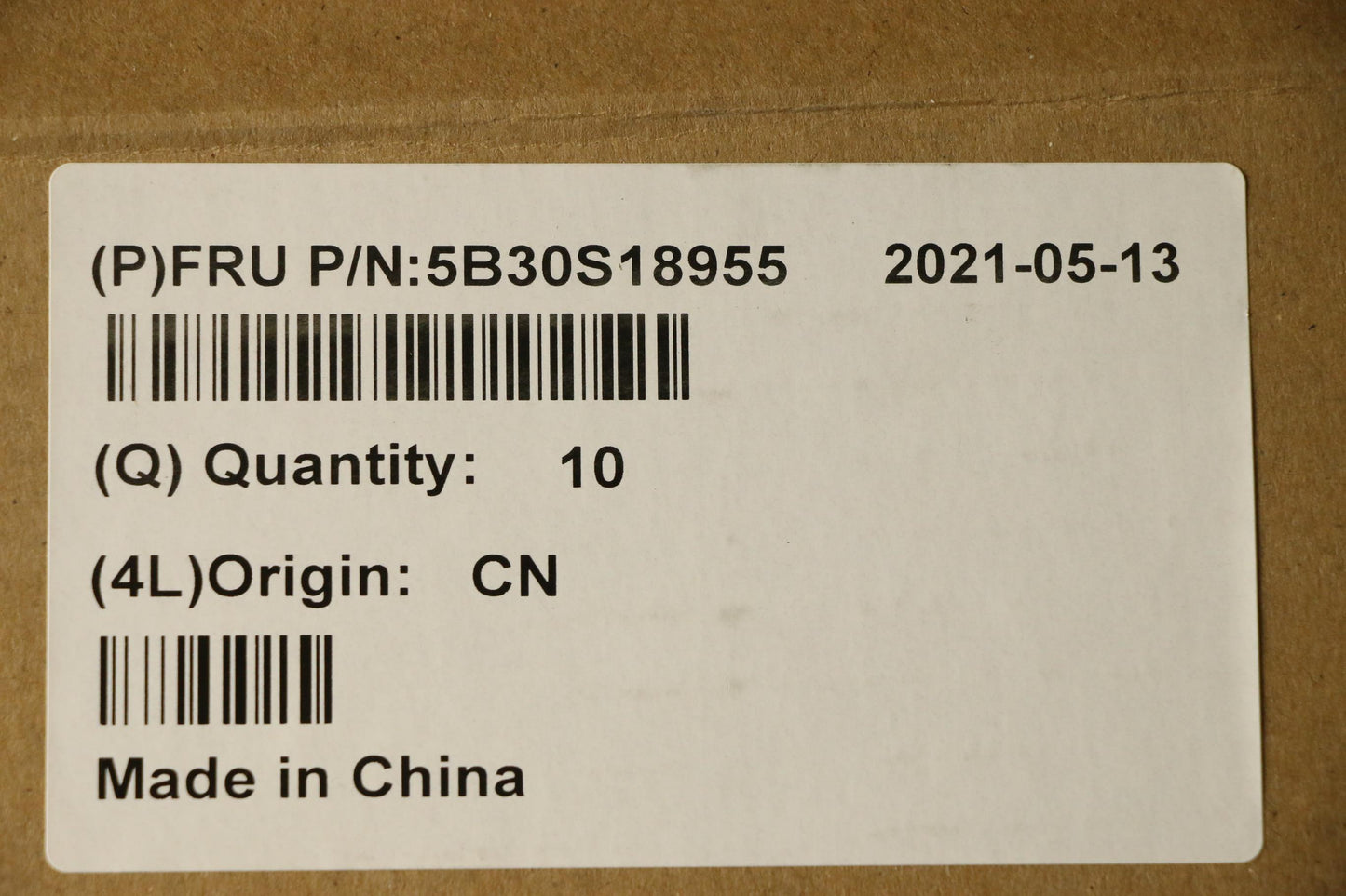 Lenovo LCD Bezel, Mylar Finish - 5B30S18955